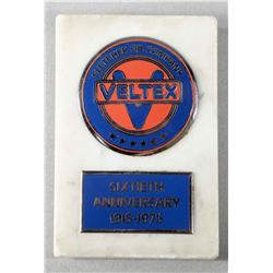 Veltex Oil Advertising Paper Weight