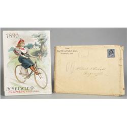 1896 Sylph & Acme Cycle Catalogs