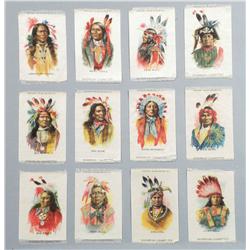 Collection of 12 Tobacco Pack Silks