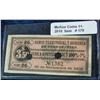 Image 1 : 179. 1908 Puerto Rico $3.50 Scrip. Hole cancelled.