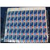 Image 2 : 628. Mint Sheet of 50 Peace Corps U.S. 8c Stamps.
