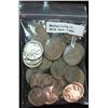 Image 1 : 664. Group of 40 Old Circulated Buffalo Nickels.