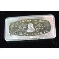 731. Christmas 1972 Franklin Mint 1000 Grains Solid Sterling