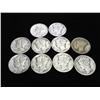 Image 1 : 10 ASSORTED MERCURY DIMES