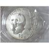 Image 2 : 2001 CHINA 10 YUAN SILVER PANDA COIN (UNC)