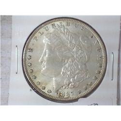 1887 MORGAN SILVER DOLLAR (UNC)