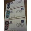 Image 1 : 3 US MINT STATE QUARTER FDC'S (ND, SD, AND MT)