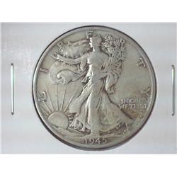 1945-S WALKING LIBERTY HALF DOLLAR