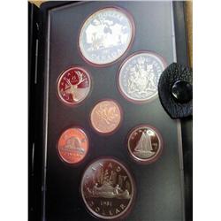 1981 CANADA DOUBLE DOLLAR PROOF SET