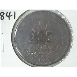 HARD TIMES TOKEN DANIEL WEBSTER HT-20 (UNC)