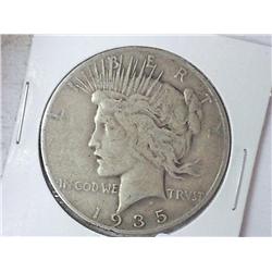 1935-S PEACE SILVER DOLLAR