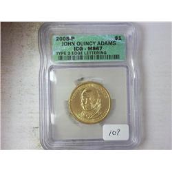 2008-P ADAMS $ ICG MS67