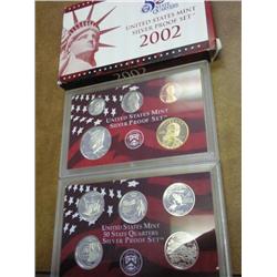 2002 US SILVER PROOF SET