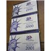 Image 1 : 1999, 2000 AND 2001 US PROOF SETS (3 SETS)