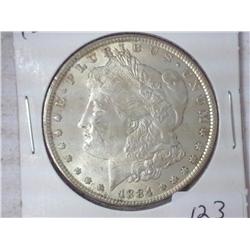 1884 MORGAN SILVER DOLLAR