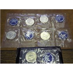 5 IKE DOLLARS (UNC) (BLUE PACKS)