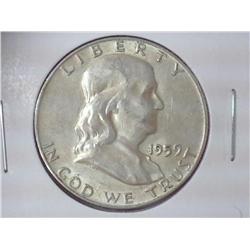 1959-D FRANKLIN HALF DOLLAR