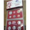 Image 2 : 2001 US SILVER PROOF SET (THIS IS A GOOD ONE)