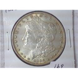 1886 MORGAN SILVER DOLLAR (UNC)