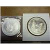 Image 2 : 1999 & 2007 AMERICAN SILVER EAGLES (UNC)