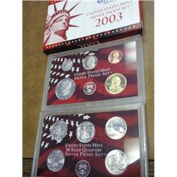 2003 US SILVER PROOF SET