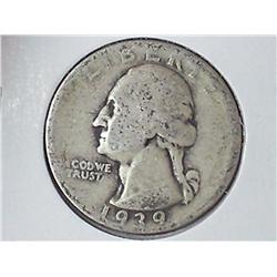 1939 WASHINGTON SILVER QUARTER