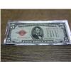 Image 1 : 1928 US $5 RED SEAL NOTE