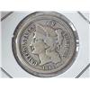 Image 1 : 1865 THREE CENT PIECE (NICKEL)