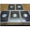 Image 1 : 5-IKE SILVER DOLLARS (BROWN PACK)