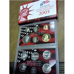 2005 US SILVER PROOF SET