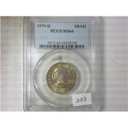 1979-D SBA DOLLAR PCGS MS64