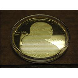 GIANT QUARTER POUND (4 OZ.) SILVER SACAGAWEA $