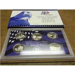 2005 US 50 STATE QUARTERS PROOF SET