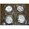 Image 2 : 4-2005 CHINA 10 YUAN SILVER PANDA COINS (UNC)