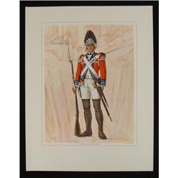 Tom McNeely Revolutionary War Art Print 21st Regiment