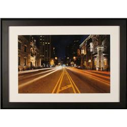Chicago Michigan Avenue Water Tower Photograph Framed