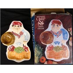 Chips Dip Serving Platter Boston Warehouse