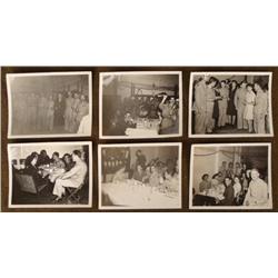 6 ORIGINAL WW II GI PHOTOS + BRITISH, NAMED