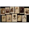 Image 1 : 11 Turn of Century Childrens Cabinet Card Photos