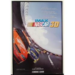 Framed NASCAR Imax 3d Promotional Poster Movie Card