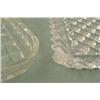 Image 3 : 2 Vintage Rectangular Retro Glass Serving Trays +