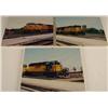Image 1 : 3 Vintage Union Pacific Railroad Train Color PHOTOS