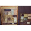 Image 1 : 2 Curio Cabinets Shadow Box Display w/ Grains, Pasta