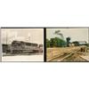 Image 1 : 2 PHOTOGRAPHS Trains VINTAGE SOUTHERN PACIFIC Railroad