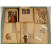 Image 1 : Antique Scrap Book Poetry, Pinups, Cartoons, Religious