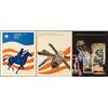 Image 1 : 3 USPS Commemorative Souvenir Stamp Mint Sets 1973-78