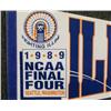Image 2 : (4) University of Illinois 1989 NCAA Final Four Pennant