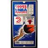 Image 2 : 1993 HUGE Bulls NBA Playoff Oversize Ticket Ad Display