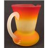 Image 2 : Pilgrim Hand Blown Glass Small Pitcher Tangerine Hue