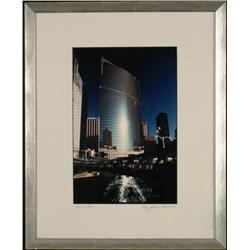 Mary Jeanne Lawrence Chicago Building Photograph Framed